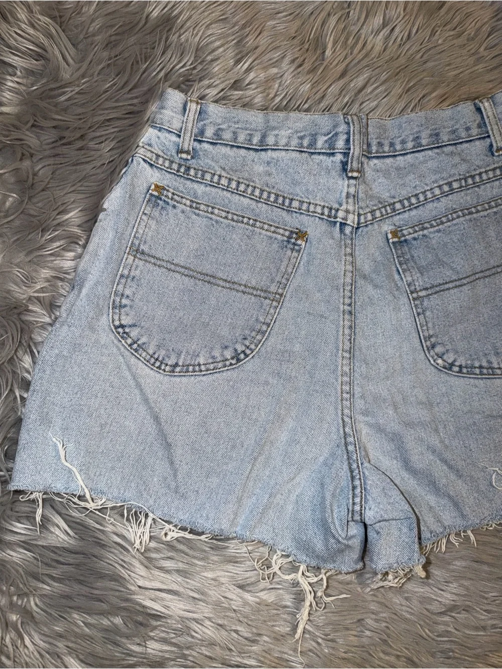 Vintage denim shorts